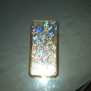This is a beautiful phone case from Claires for iPhones that are for seven